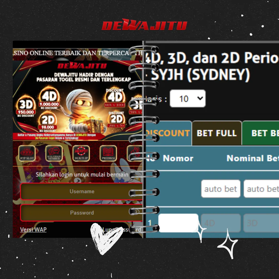 DEWAJITU 🚄 Diskon Togel 66% + Cashback 5% Setiap Bet, Pasaran HK-SGP Lengkap